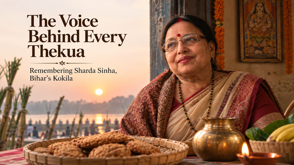 The Voice Behind Every Thekua: Remembering Sharda Sinha, Bihar's Kokila