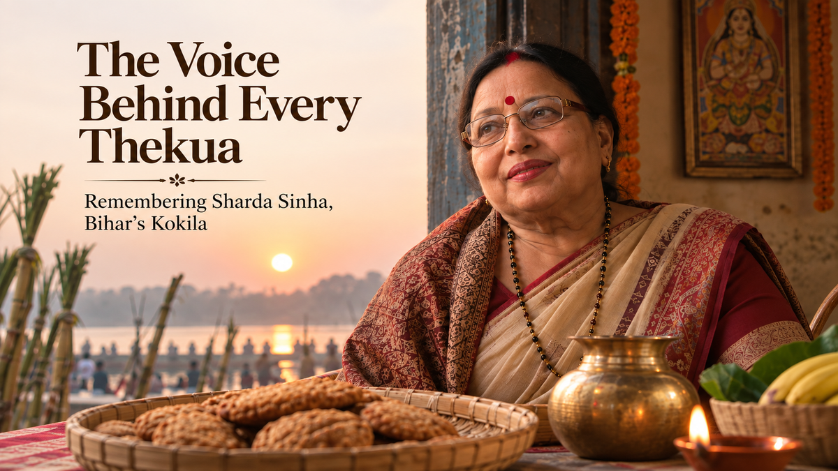 The Voice Behind Every Thekua: Remembering Sharda Sinha, Bihar's Kokila